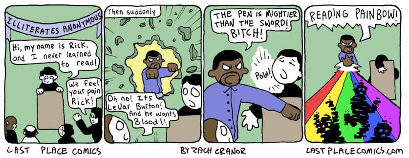 Illiterates Anoynmous by Exzachly