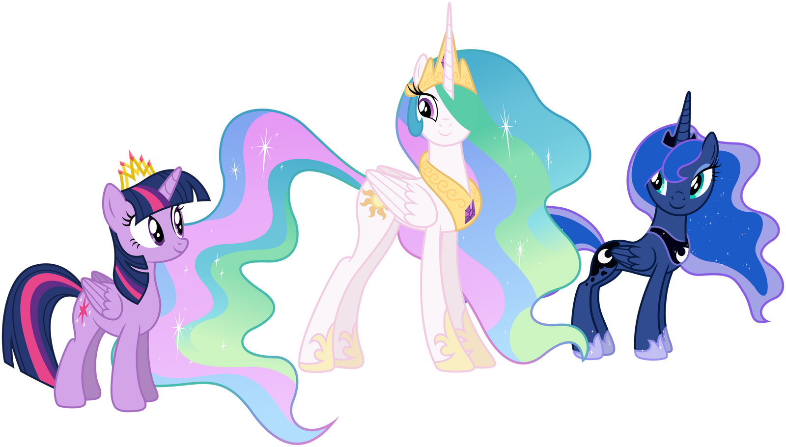 Three princesses by Stabzor