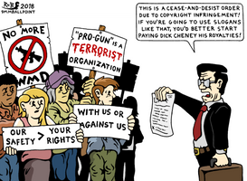 War on Guns by RednBlackSalamander