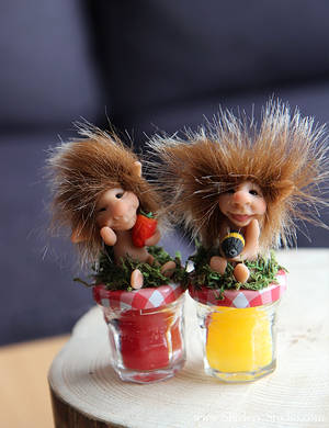Little trolls! by ShirleysStudio Little trolls! by ShirleysStudio