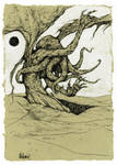 cthulhu descending by nicktheartisticfreak