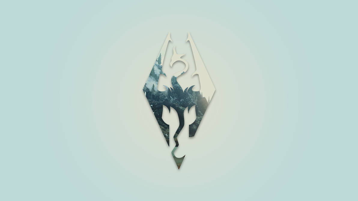 Minimalist Skyrim Wallpaper by Drakzx on DeviantArt