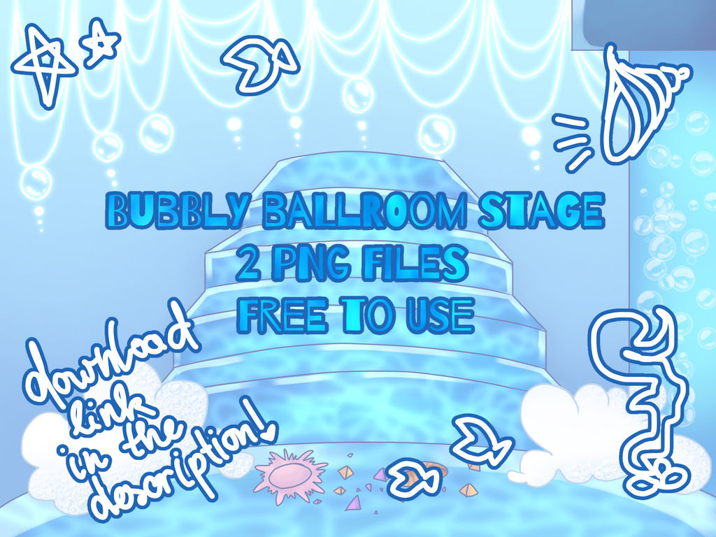 BG - Bubbly Ballroom Stage by Dorydraws