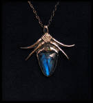 Silver Mana Amulet by LaughingScarab
