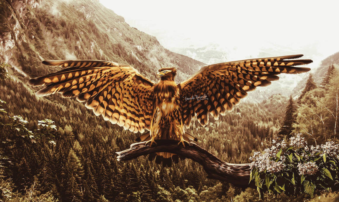 Pancasila / &quot;Garuda Pancasila 2&quot; A-Line Dress by planetterra