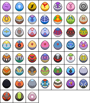 Unbreedable Pokemon Eggs by malice936