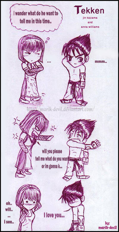 TekkeN dont blame him.XD by marik-devil