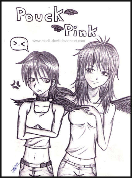 Pouck .and. Pink by marik-devil