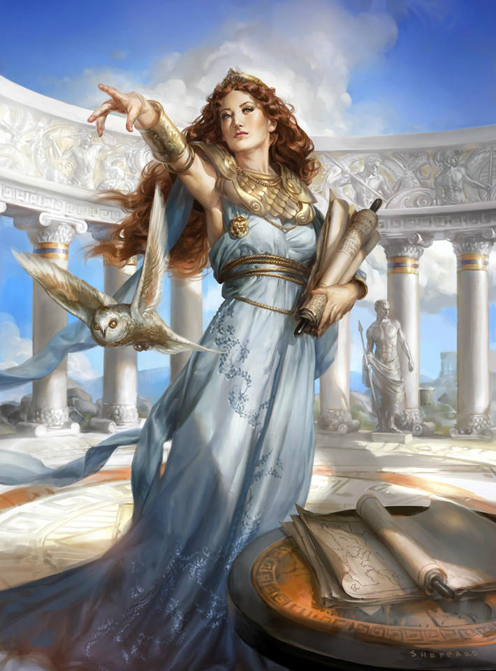 Athena by sheppardarts