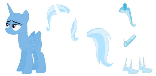 Reverse World Trixie Base by SelenaEde