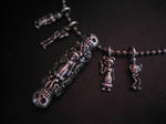 Day of the dead necklace by flintlockprivateer