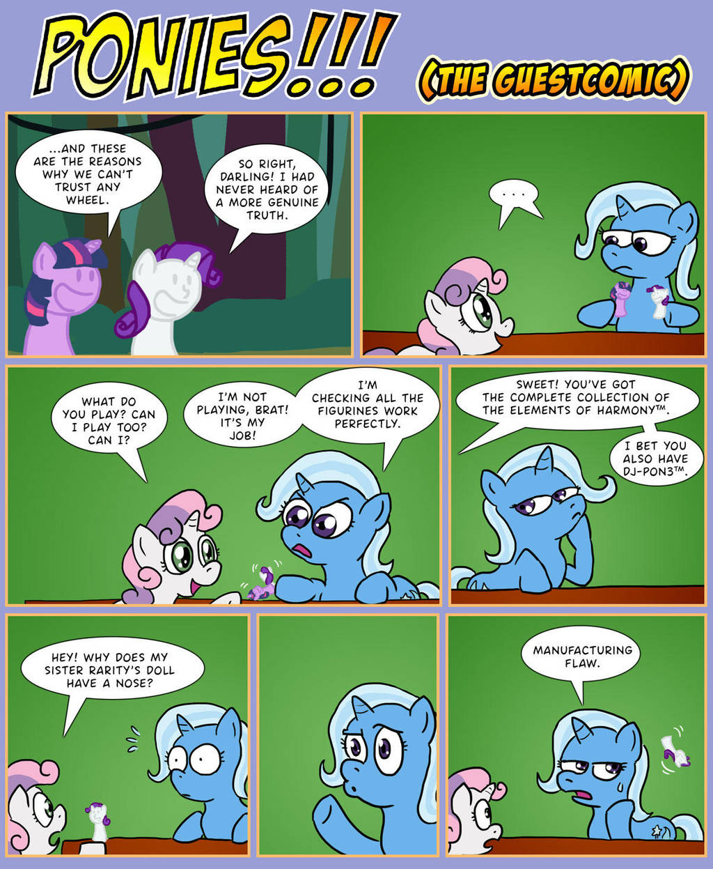 PONIES!!! - The guestcomic by Turag