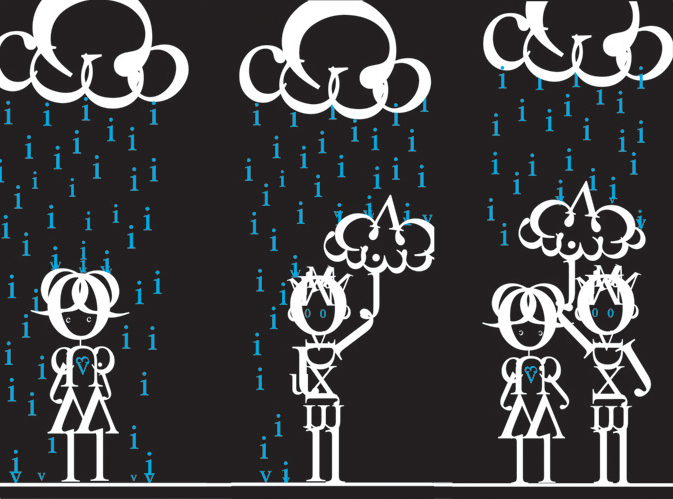 Together in the Rain by Silver-Day