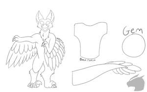 Anthro Feline Reference Sheet FREE TO USE by Xenodragon11Crafts on ...