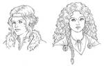 Headshot Commission Samples by temiel