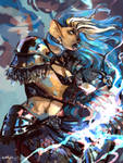 ElunaOdis- Speed paint commission by NerezaWorks ElunaOdis- Speed paint commission by NerezaWorks