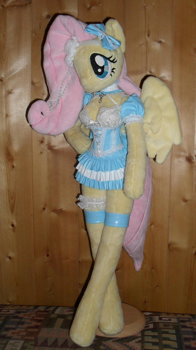 fluttershy anthro plushie folded wings by FluttershyAP