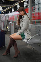 Emelie at the station 4 by PhotographyThomasKru