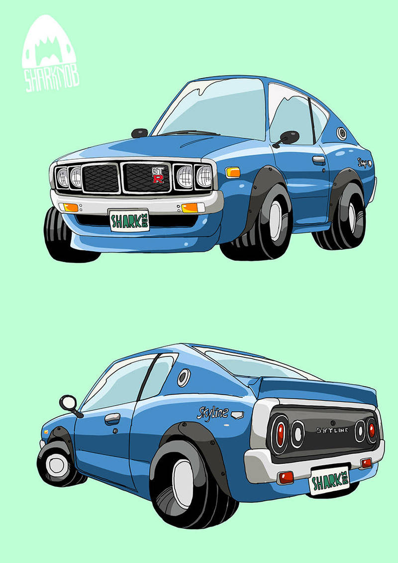 Car series : Nissan Skyline kpgc110 by sharknob
