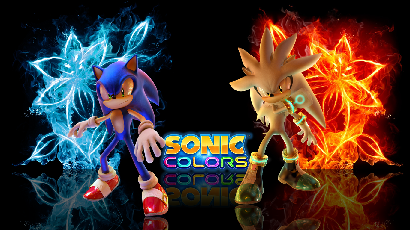 Sonic and Silver Wallpaper Fire HD Toshiba by MikuFa on DeviantArt