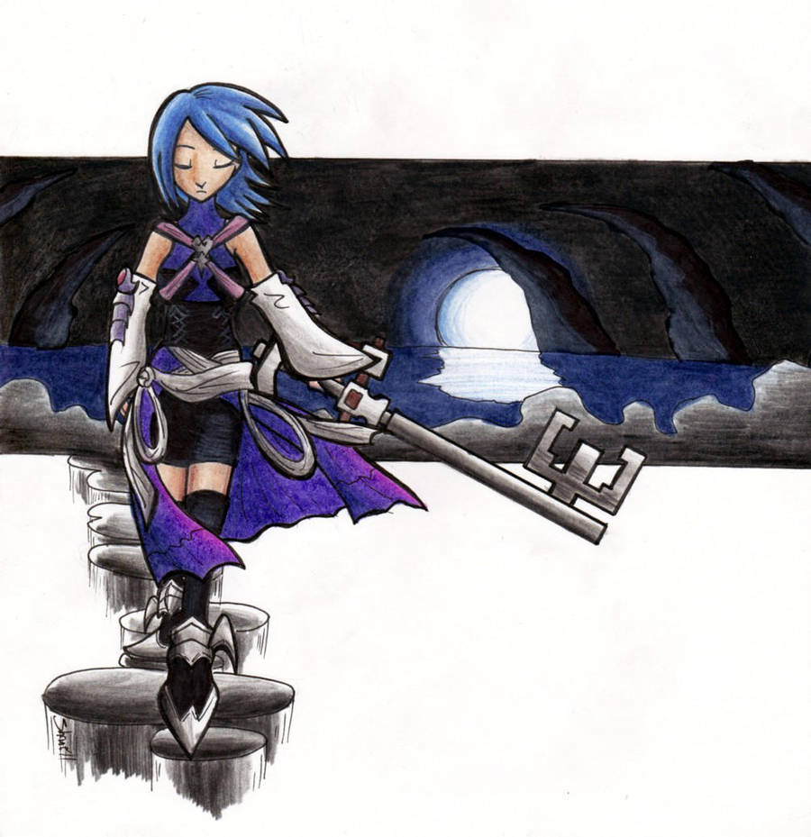 Aqua- The Last Keyblade Master by Sea-Salt