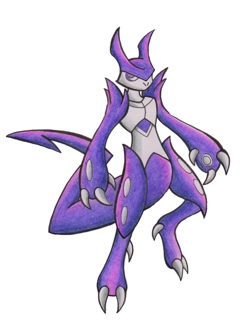 Mega Mewtwo Z by Sea-Salt