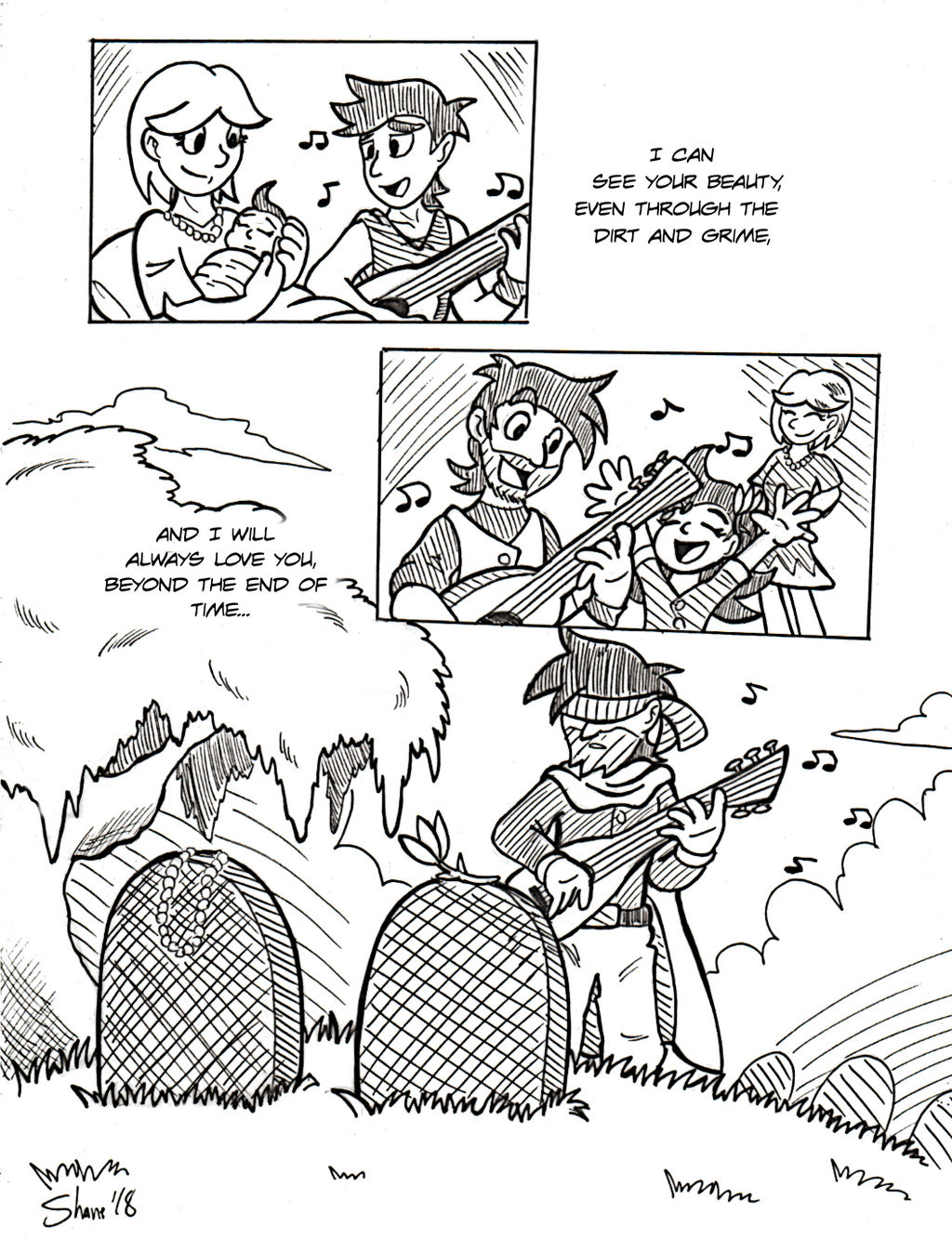 Inktober 2018 - 11 - Cruel by Sea-Salt