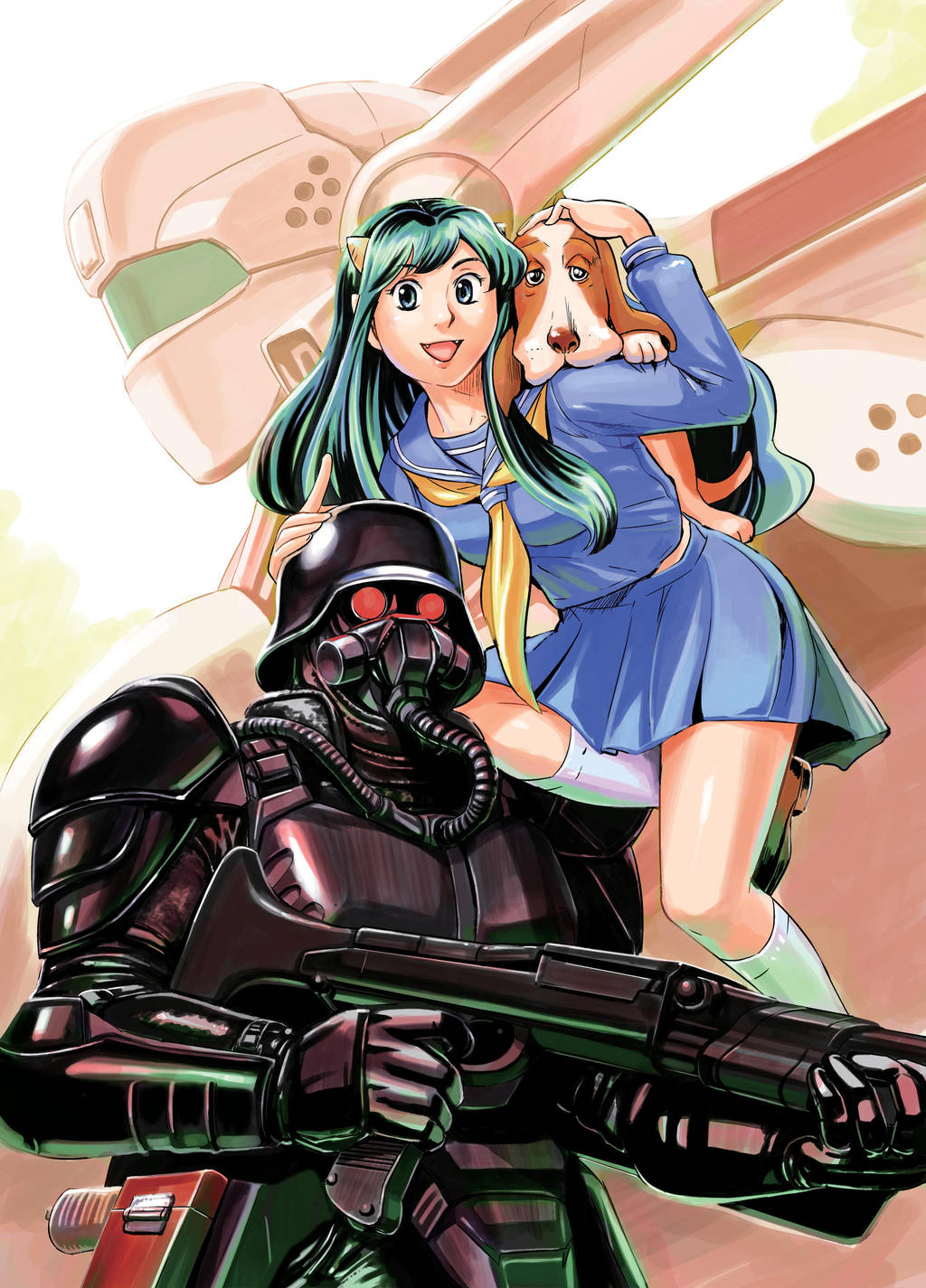 Mamoru Oshii characters by seotch