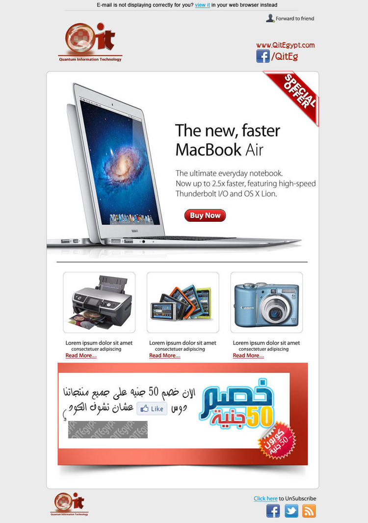 QIT Egypt newsletter by osmanassem