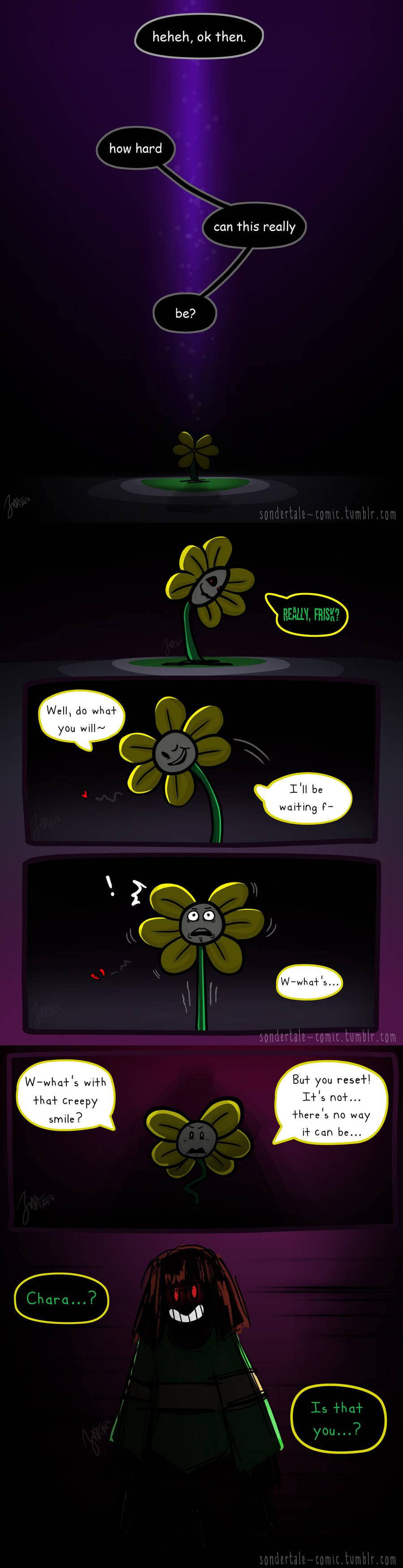 Sondertale: Chapter 1: Part 5 by Xedramon