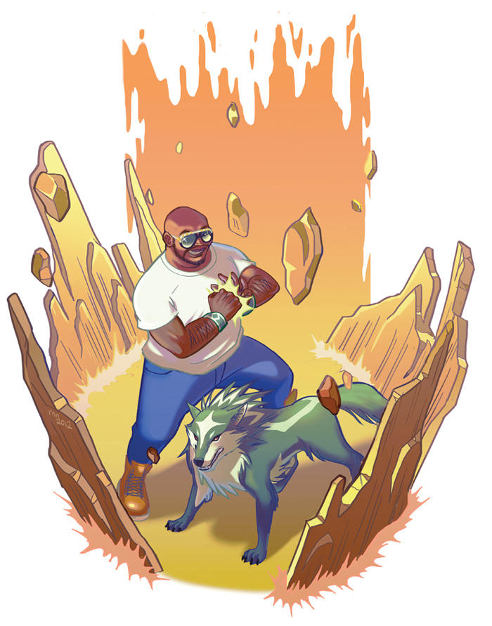 Commission for B. Nettey by prnnography