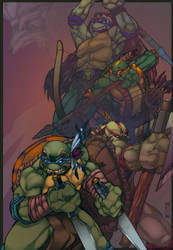 Teenage Mutant Native Turtles by mulcimber