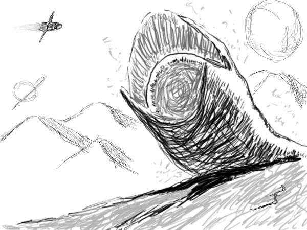 Dune Worm by zubzub93
