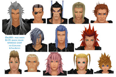 Organization XIII head shotREF by 8-13