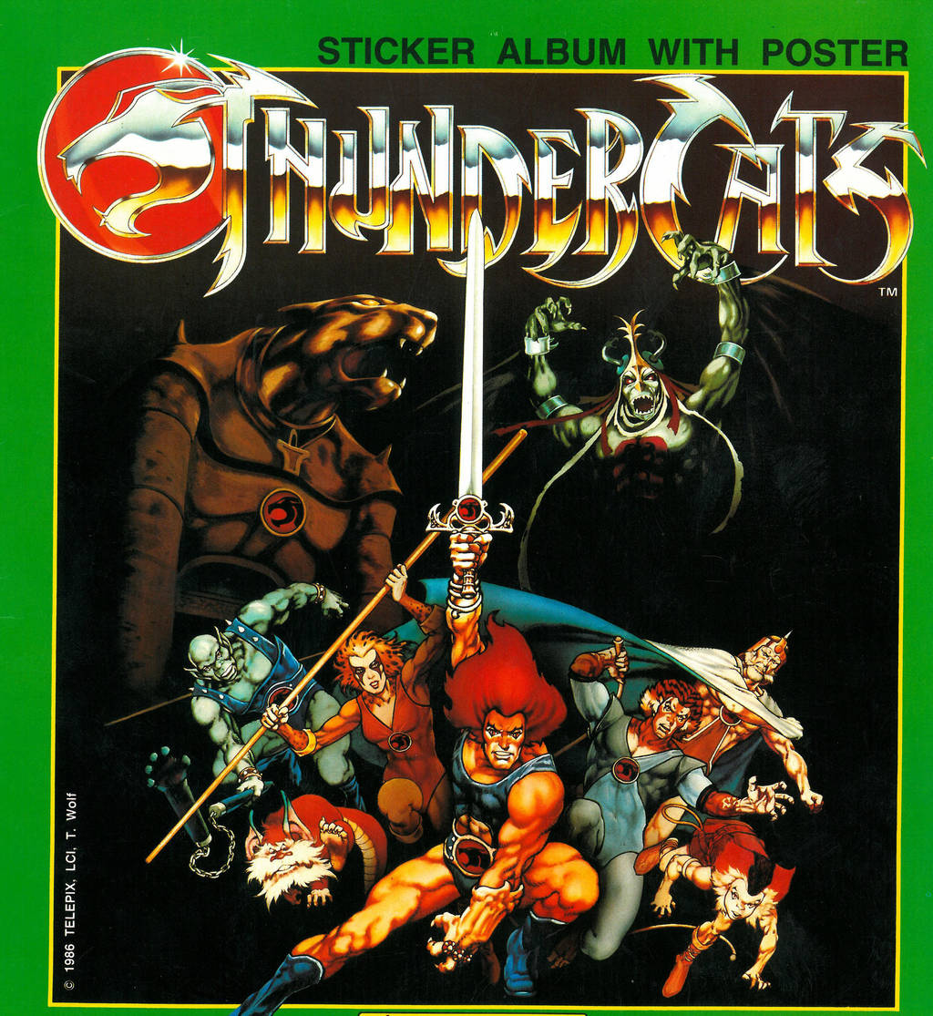 ThunderCats sticker album with Poster by Curious4ever on ...