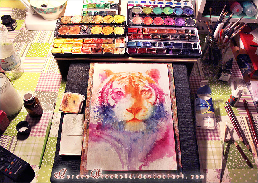Rainbow stripes - Workspace preview by RoryonaRainbow