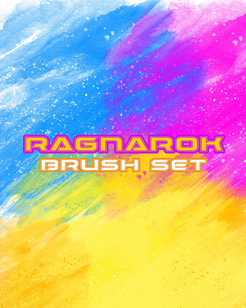 Brush Set - Ragnarok by RoryonaRainbow