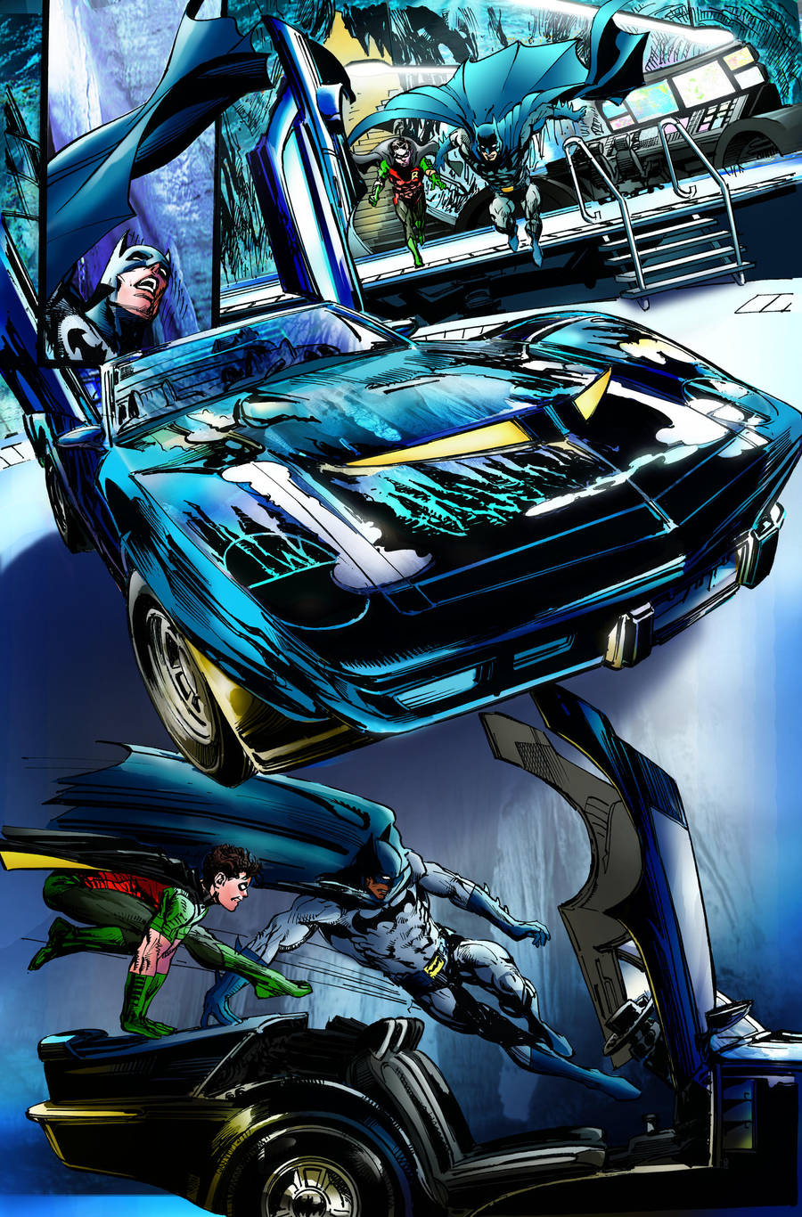 Batman:Odyssey 1 Page 14 by NealAdams