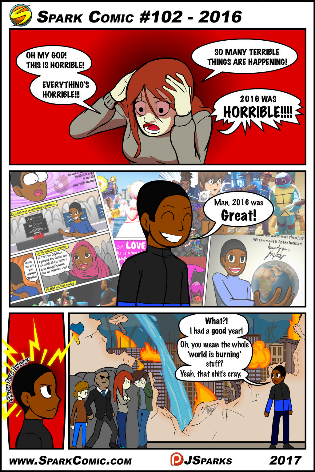 Spark Comic #102 - 2016 by SuperSparkplug