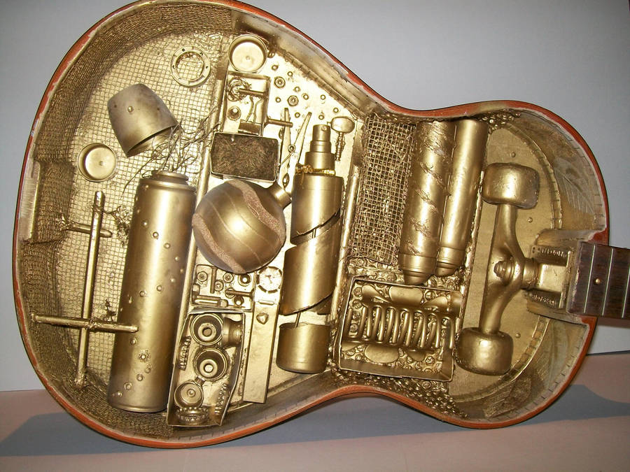 Guitar Sculpture by roxyjanesmith on DeviantArt