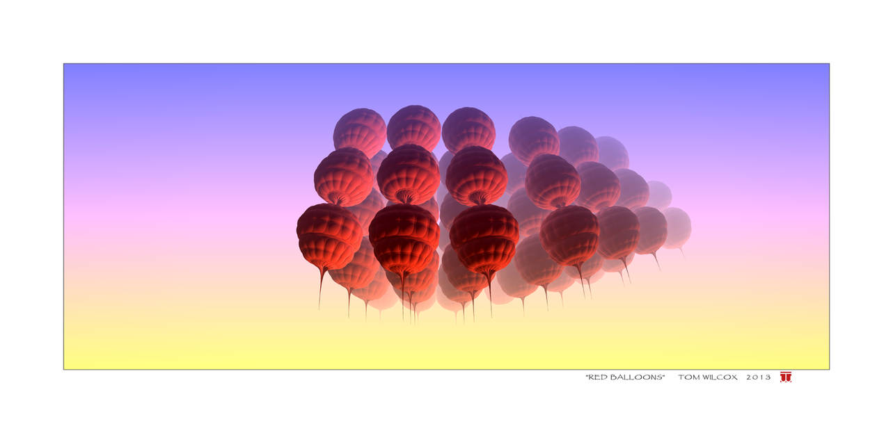 Red Balloons by TomWilcox