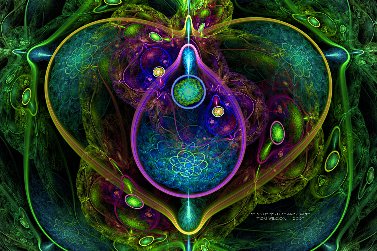 Einsteins Dreamscape by TomWilcox