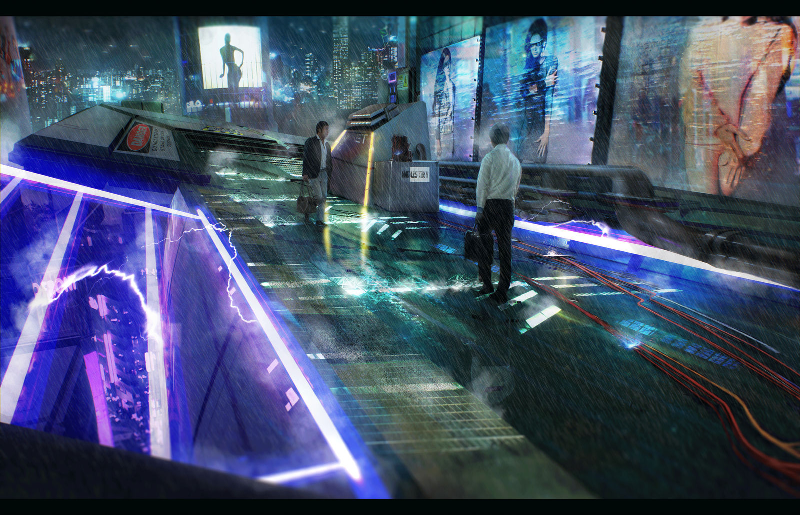 Cyberpunk City by AranniHK