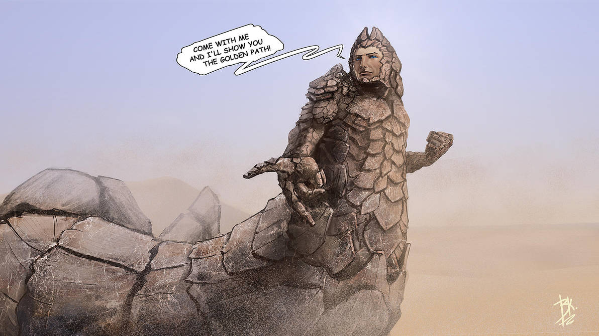 God Emperor of Dune by AGRbrod
