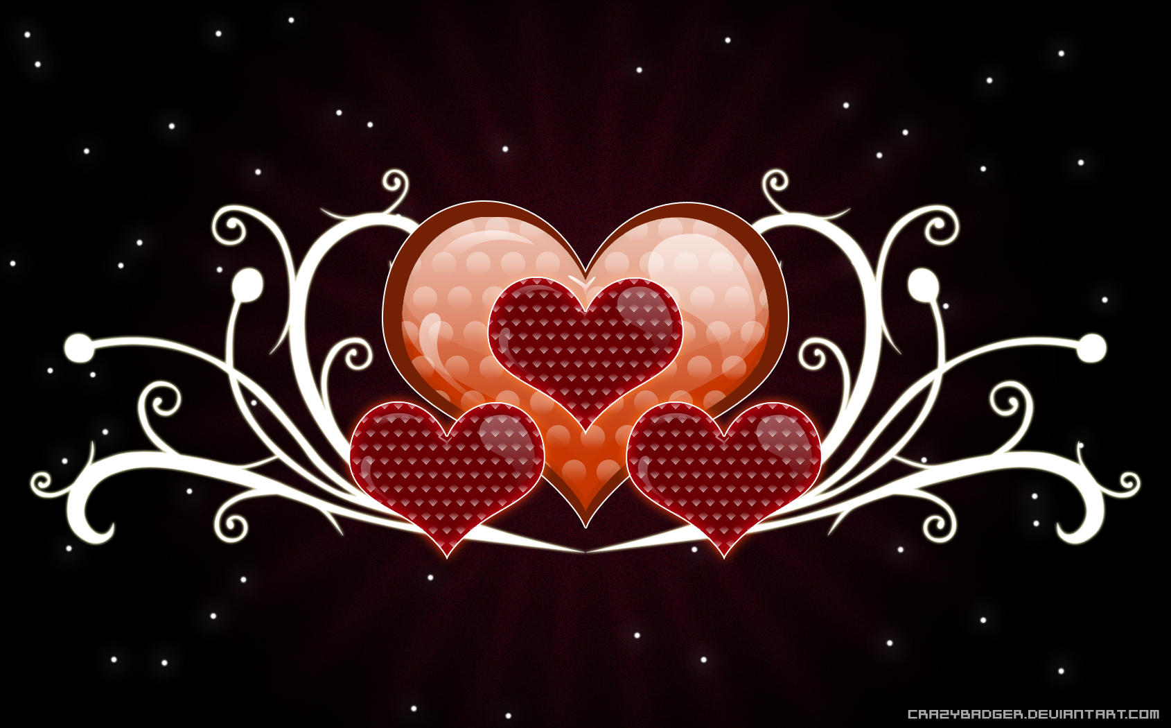 Wallpaper - Valentine by crazybadger