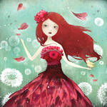 The Flower Fairy by AnneJulieAubry