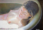 relaxing bath by johnwickart