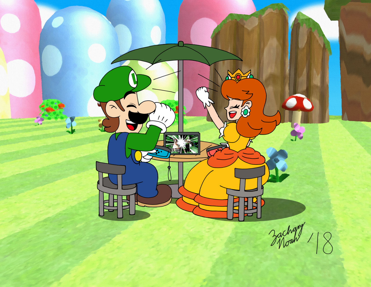 zacharynoah92's Fan Art Super Mario Boards