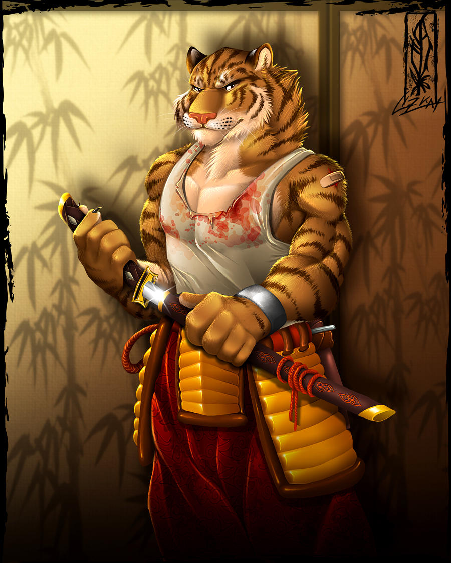 Urban Tiger Warrior by Lizkay