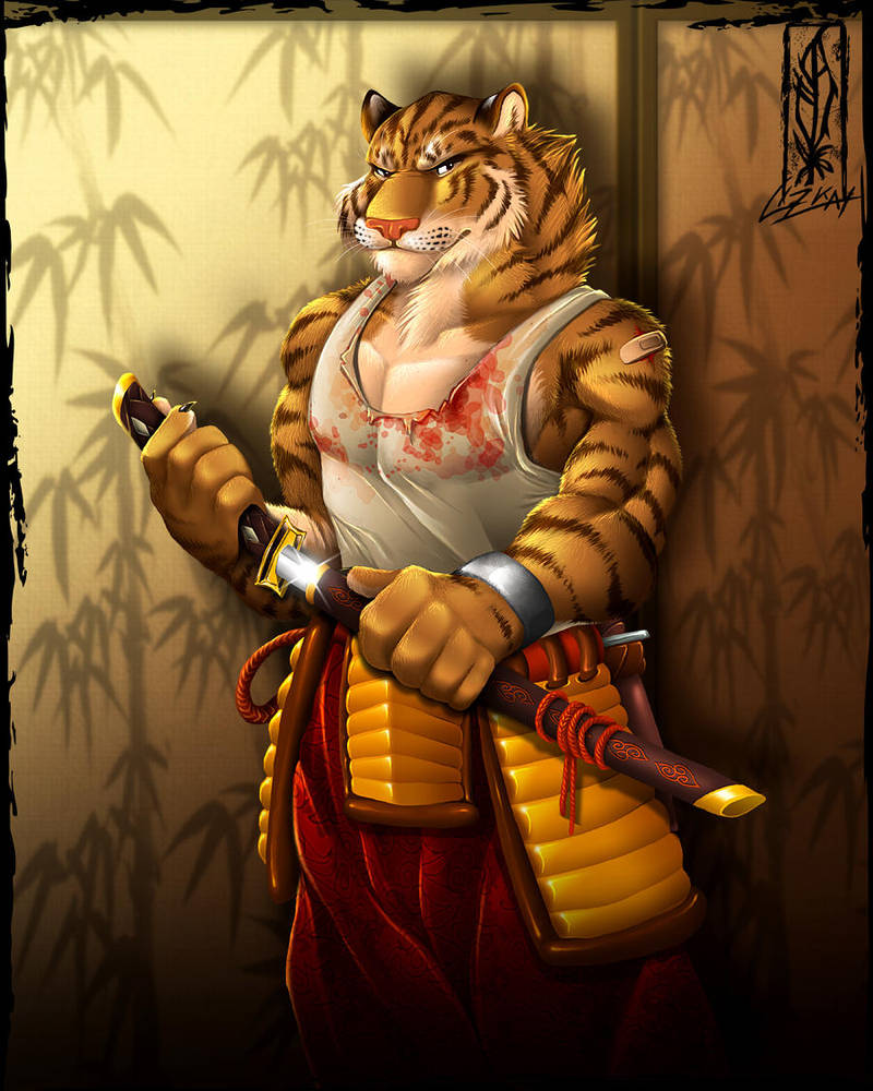 Urban Tiger Warrior by Lizkay